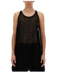 Rick Owens - Maglia Tank Top - Lyst