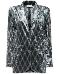 Pierre Louis Mascia - Jassen ,Zwart ,Leer Ranat Blazer - Lyst