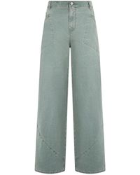 Alberta Ferretti - Wide Jeans - Lyst