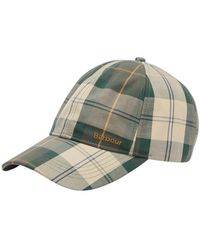 Barbour - Telfield Tartan Cap - Lyst