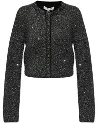 LoveShackFancy - Truien & Vesten ,Zwart ,Leer Ferra Cardigan - Lyst