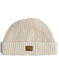 G-Star - Kurze Fisherman Beanie Mütze - Lyst