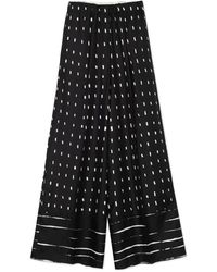 Alysi - Wide Trousers - Lyst