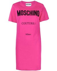 Moschino - Short dresses - Lyst