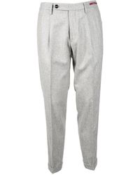 Michael Coal - Stijlvolle Broek Van Zuivere Wol - Lyst