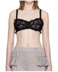 Dries Van Noten - Tops ,Zwart ,Katoen Mouwloze Top - Lyst