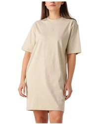 Calvin Klein - Placed Inst Tee Kleid - Lyst