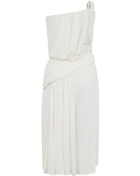 Alberta Ferretti - Midi Dresses - Lyst
