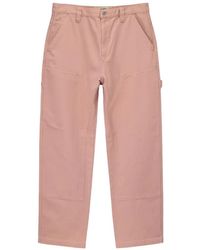 Stussy - Straight Trousers - Lyst