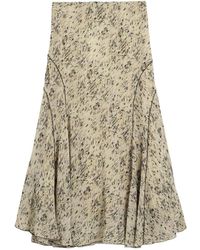 Desigual - Fal_Rishit Midi Rok - Lyst