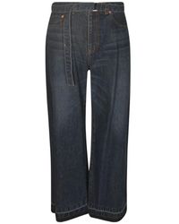 Sacai - Jeans > wide jeans - Lyst