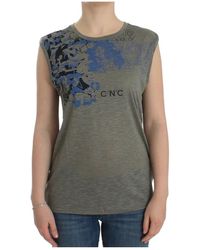 CoSTUME NATIONAL - Sleeveless Tops - Lyst