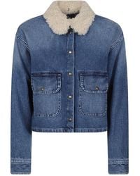 Moncler - Denim Jackets - Lyst
