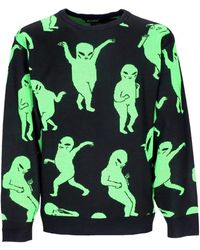 RIPNDIP - Alien Dance Party Strickpullover Schwarz - Lyst