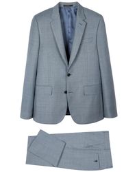 Paul Smith - Kostuums ,Blauw ,Wol 2-Delige Pak Set - Lyst