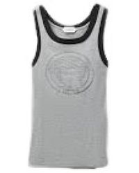 Versace - Tanktop Van Bedrukt Katoen-Jersey - Lyst