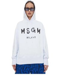 MSGM - Hoodies - Lyst