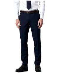 Meyer - Oslo perfect fit chino marine hose - Lyst