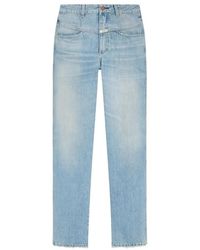 Cropped jeansDSquared² in Denim di colore Blu Donna Abbigliamento da Jeans da Jeans capri e cropped 