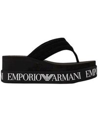 Emporio Armani - Flip Flops - Lyst