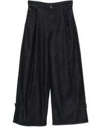 Emporio Armani - Wide Jeans - Lyst