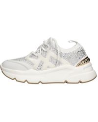 Emanuélle Vee - Schoenen ,Wit ,Leer Sneakers Wit - Lyst