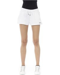 Just Cavalli - Strandbekleidung shorts mit elastischem bund und kordelzug - Lyst