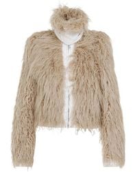 Dries Van Noten - Faux Fur & Shearling Jackets - Lyst