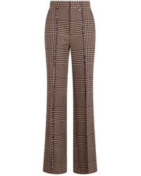 GIUSEPPE DI MORABITO - Broeken ,Bruin ,Leer Wijde Broek - Lyst