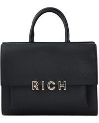 RICHMOND - Schwarze shopper-tasche elegantes design - Lyst
