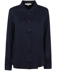 Silk95five - Overhemden ,Blauw ,Blauwe Overhemden Voor Een Stijlvolle Look - Lyst