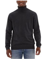 SELECTED - Truien & Vesten ,Grijs Roll Neck Sweater Grijs - Lyst