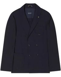 AT.P.CO - Jassen ,Blauw ,Blauwe Jassen Voor Mannen - Lyst