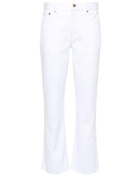 Valentino Garavani - Weiße jeans für frauen - Lyst
