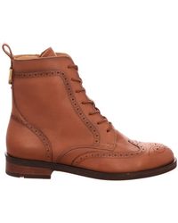 Lloyd - Braune Schnürstiefeletten Für Damen - Lyst