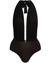 Balmain - Badpak Met Open Rug - Lyst