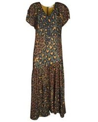 Silvian Heach Mahn Leopard Maxi Dress - Bruin