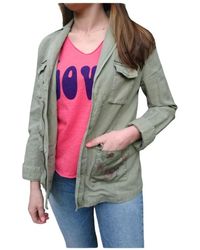 Mason's - Bedruckte kirsch-leinenjacke - Lyst