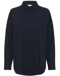 My Essential Wardrobe - Overhemden ,Zwart ,Boxy Shirt - Lyst