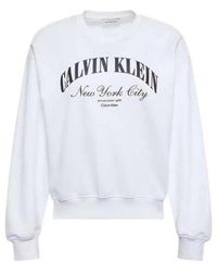 Calvin Klein - Logo Graphic Crewneck - Lyst