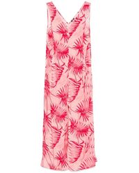 Liu Jo - Palm-Print Jumpsuit - Lyst