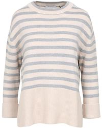 Gran Sasso - Truien & Vesten ,Roze ,Kasjmier Kasjmiermix Crew Neck Sweater - Lyst