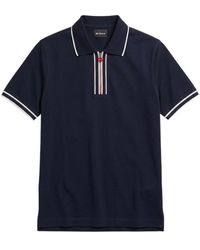Kiton - Polo Met Rits - Lyst