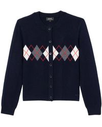 A.P.C. - Cardigans - Lyst