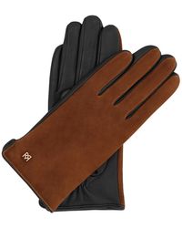 Kazar - Accessoires ,Bruin ,Leer Frio Leren Handschoenen - Lyst