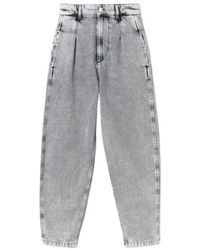 Twin Set - High-waist karottenfit jeans - Lyst
