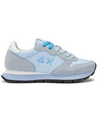 Sun 68 - Schoenen ,Blauw ,Leer Ally Solid Sneaker - Lyst