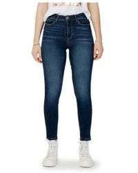 Guess - Skinny Jeans, Mujer, Talla - Lyst