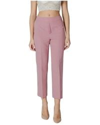 Liu Jo - Straight Trousers - Lyst
