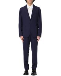 Tagliatore - Kostuums ,Blauw ,Vesuvio Jurken Blauw - Lyst